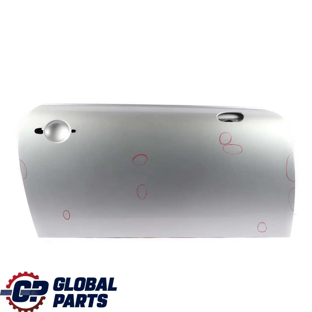 Door Front Right O/S Pure Silver Metallic - 900 to Mini Cooper 3 One R50 R52 R53 with Part number 7202912 Mini Cooper 3 One R50 R52 R53 Door Front Right O/S Pure Silver Metallic - 900 - SKU 7202912-PS3 - Part number 7202912