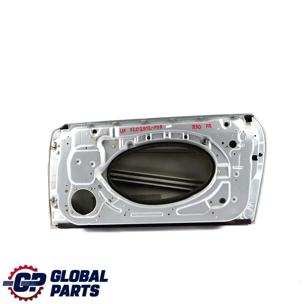 £BMW Mini Cooper 7 R50 R52 R53 Door Front Right O/S Pure Silver Metallic - 900 to with Part number 7202912 £BMW Mini Cooper 7 R50 R52 R53 Door Front Right O/S Pure Silver Metallic - 900 - SKU 7202912-PS7 - Part number 7202912