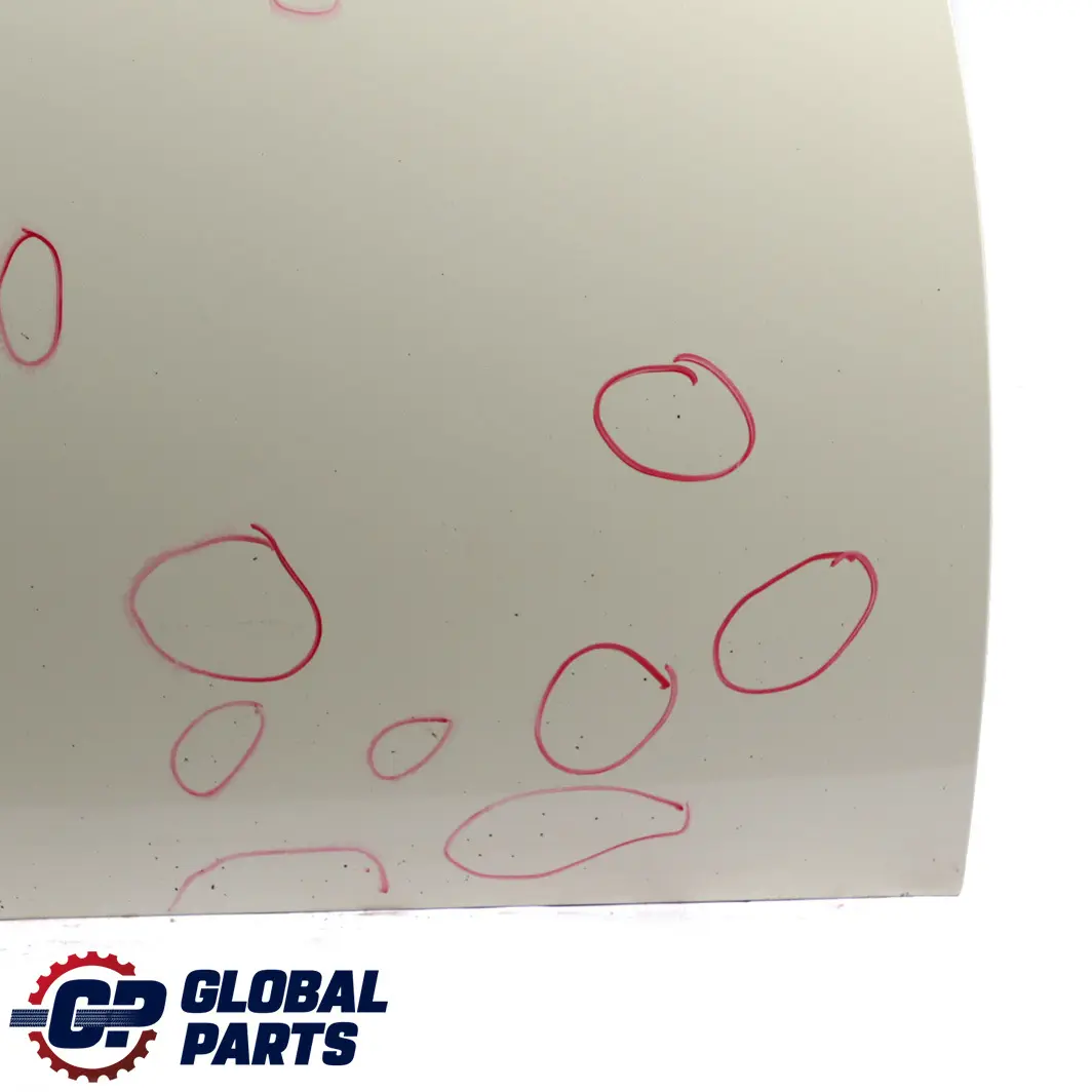 Door Front Right O/S Pepper White - 850 to Mini Cooper One 4 R50 R52 R53 with Part number 7202912 Mini Cooper One 4 R50 R52 R53 Door Front Right O/S Pepper White - 850 - SKU 7202912-PW4 - Part number 7202912