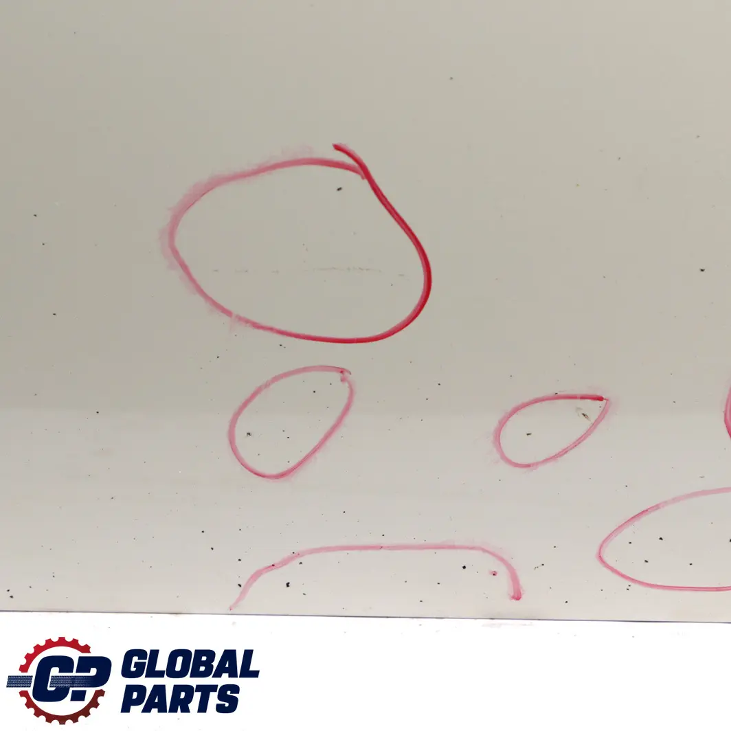 Door Front Right O/S Pepper White - 850 to Mini Cooper One 4 R50 R52 R53 with Part number 7202912 Mini Cooper One 4 R50 R52 R53 Door Front Right O/S Pepper White - 850 - SKU 7202912-PW4 - Part number 7202912