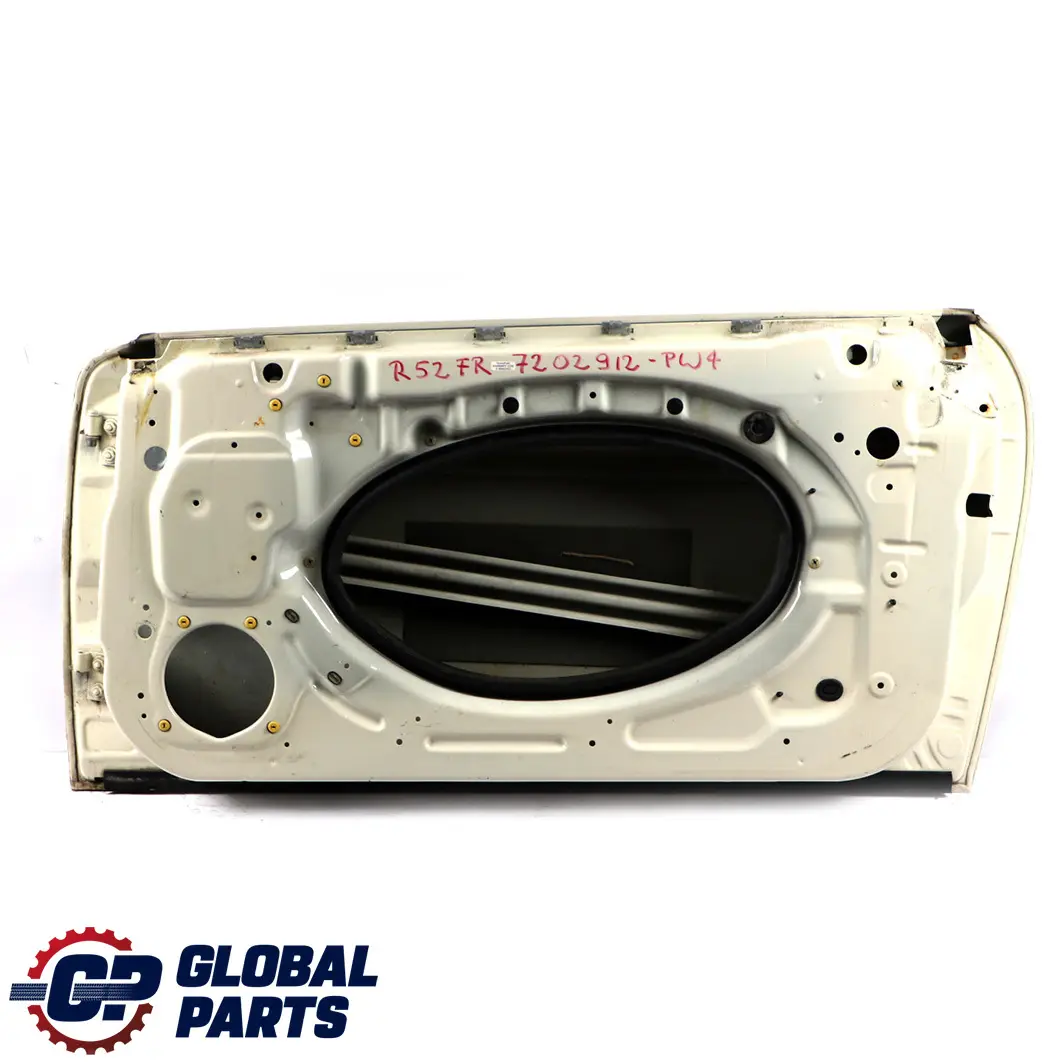 Mini Cooper One 4 R50 R52 R53 Door Front Right O/S Pepper White - 850 - SKU 7202912-PW4 - Part number 7202912