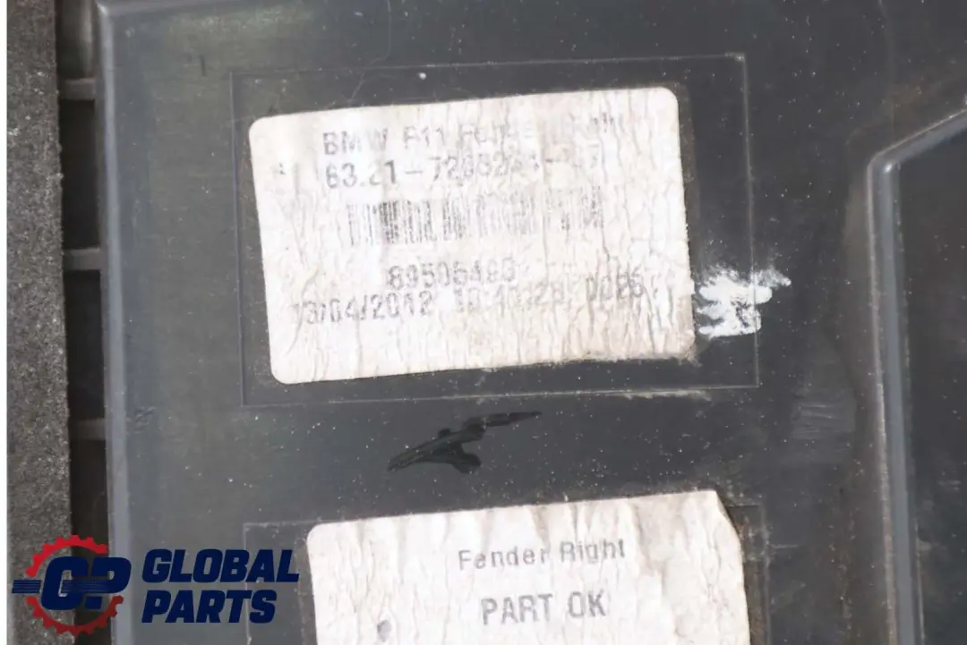 Luz Trasera BMW F11 Touring En El Panel Lateral Derecho para con número de pieza 7203234 Luz Trasera BMW F11 Touring En El Panel Lateral Derecho - SKU 7203234 - Número de pieza 7203234