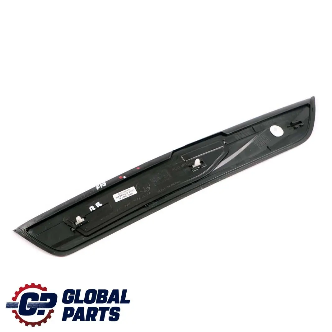 Entrada Trasera Derecha Tapa Embellecedor Alféizar Iluminada para BMW F10 F11 con número de pieza 7203610 BMW F10 F11 Entrada Trasera Derecha Tapa Embellecedor Alféizar Iluminada - SKU 7203610 - Número de pieza 7203610