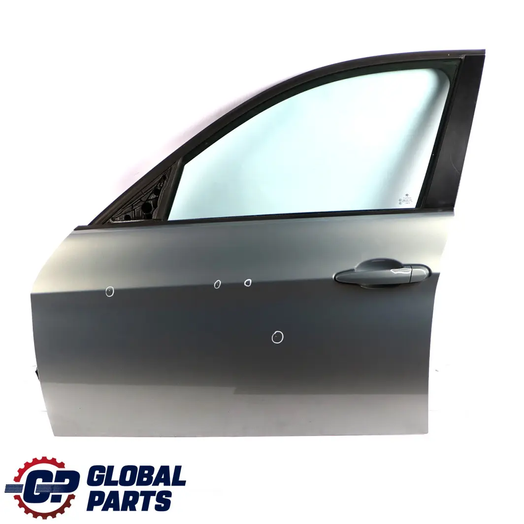 Door Front Left N/S Arktis Arctic Metallic - A34 to BMW 3 Series E90 E91 with Part number 7203643 BMW 3 Series E90 E91 Door Front Left N/S Arktis Arctic Metallic - A34 - SKU 7203643-AM - Part number 7203643