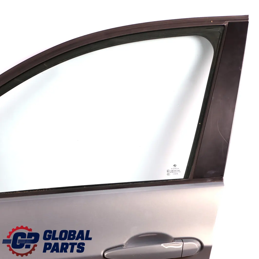 Door Front Left N/S Arktis Arctic Metallic - A34 to BMW 3 Series E90 E91 with Part number 7203643 BMW 3 Series E90 E91 Door Front Left N/S Arktis Arctic Metallic - A34 - SKU 7203643-AM - Part number 7203643