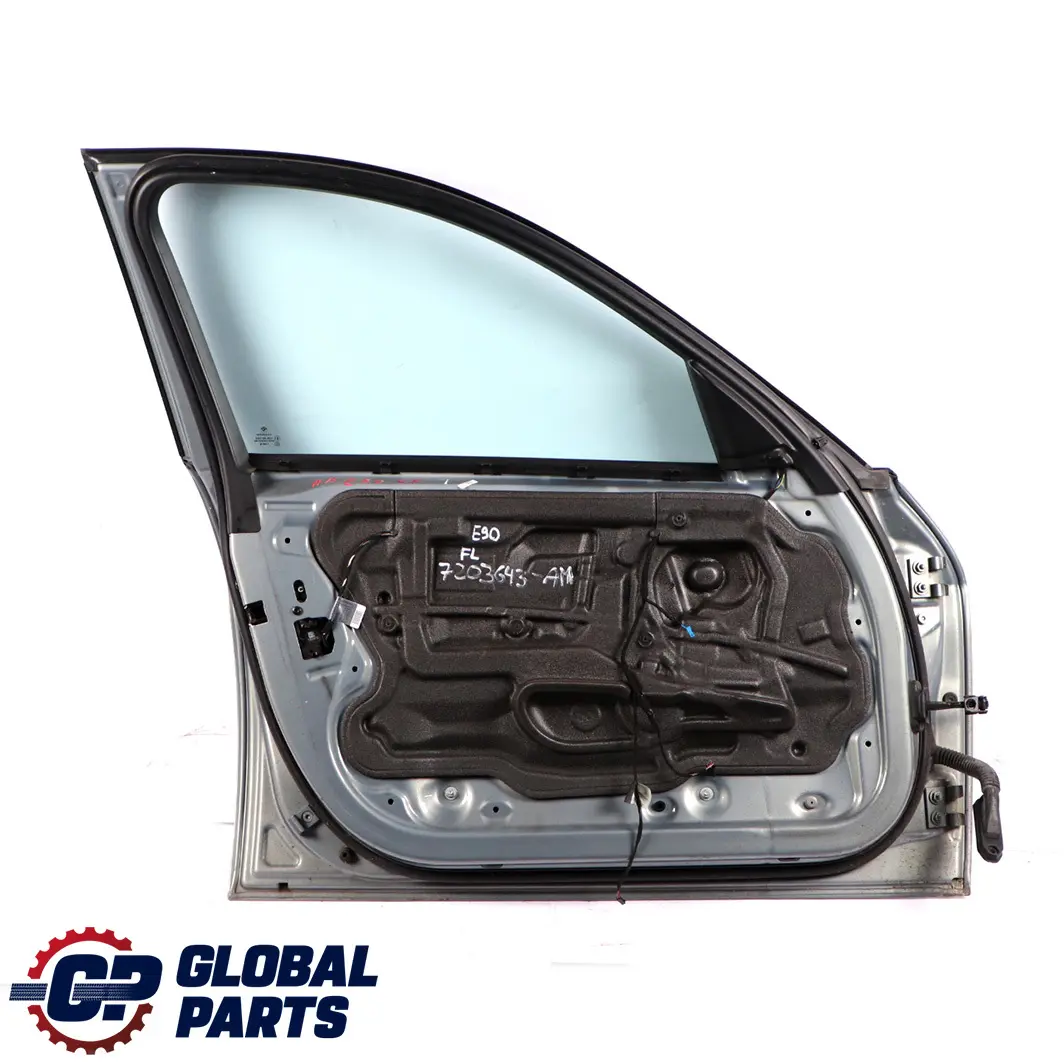 BMW 3 er E90 E91 Tür Vorne Links Arktis Metallic - A34 - SKU 7203643-AM - Teilenummer 7203643