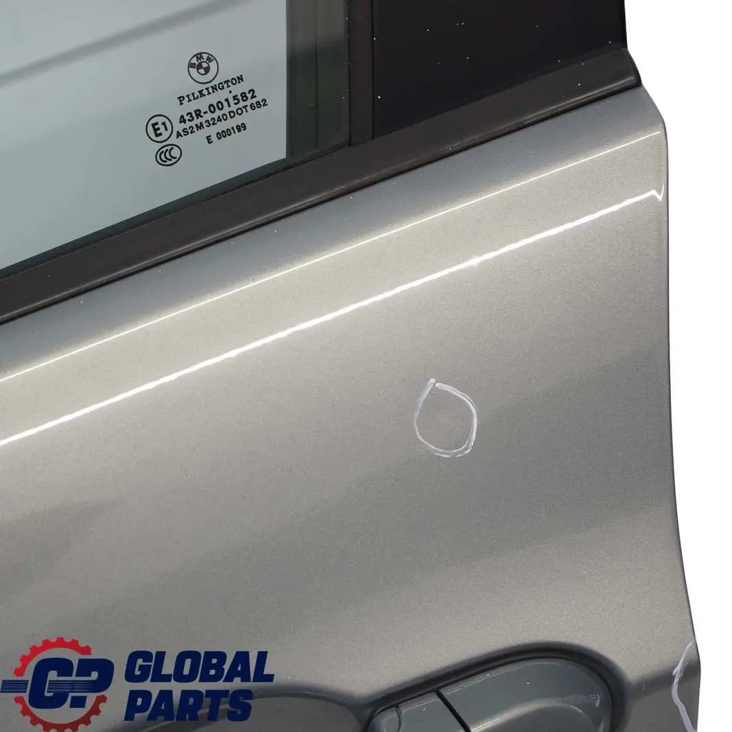 Door Front Left N/S Arktis Arctic Metallic - A34 to BMW 3 Series E90 E91 1 with Part number 7203643 BMW 3 Series E90 E91 1 Door Front Left N/S Arktis Arctic Metallic - A34 - SKU 7203643-AM1 - Part number 7203643