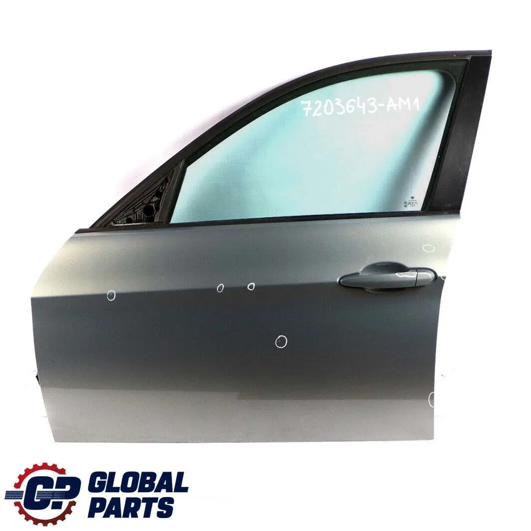 BMW 3 Series E90 E91 1 Door Front Left N/S Arktis Arctic Metallic - A34 - SKU 7203643-AM1 - Part number 7203643