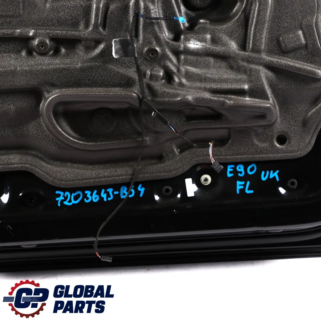 @BMW 3 Series E90 E91 4 Door Front Left N/S Black Sapphire Metallic - 475 to with Part number 7203643 @BMW 3 Series E90 E91 4 Door Front Left N/S Black Sapphire Metallic - 475 - SKU 7203643-BS4 - Part number 7203643