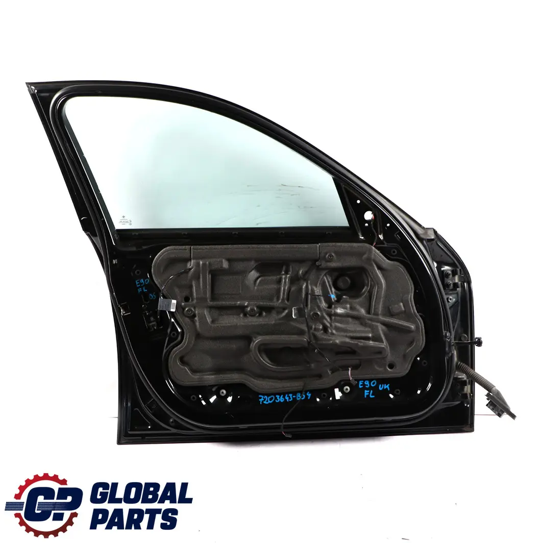 @BMW 3 Series E90 E91 4 Door Front Left N/S Black Sapphire Metallic - 475 to with Part number 7203643 @BMW 3 Series E90 E91 4 Door Front Left N/S Black Sapphire Metallic - 475 - SKU 7203643-BS4 - Part number 7203643