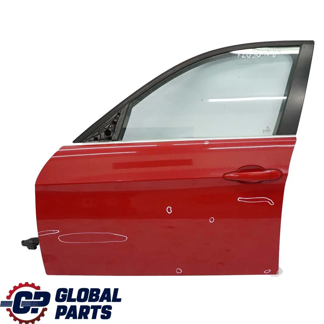 BMW E90 E91 Porte avant Gauche Rouge Japon Rouge - 438 - SKU 7203643-JR - Numéro de pièce 7203643