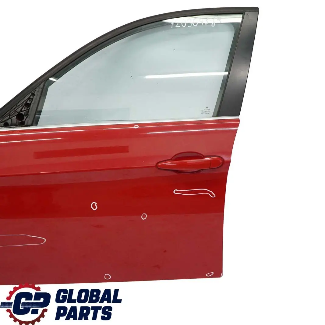 Door Front Left N/S Japanrot Japan Red - 438 to BMW 3 Series E90 E91 with Part number 7203643 BMW 3 Series E90 E91 Door Front Left N/S Japanrot Japan Red - 438 - SKU 7203643-JR - Part number 7203643