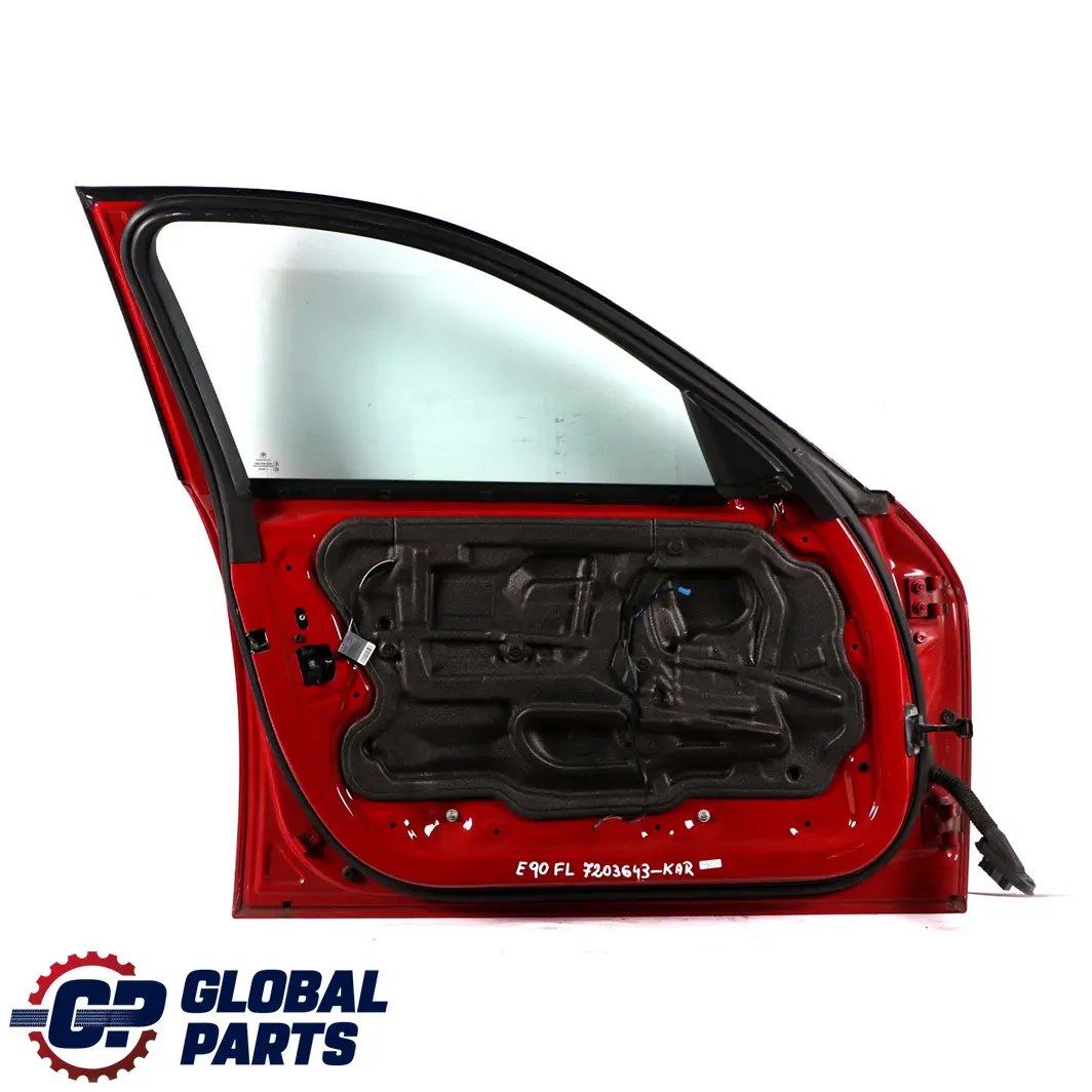Door Front Left N/S Karmesinrot Crimson Red - A61 to BMW 3 Series E90 E91 with Part number 7203643 BMW 3 Series E90 E91 Door Front Left N/S Karmesinrot Crimson Red - A61 - SKU 7203643-KAR - Part number 7203643
