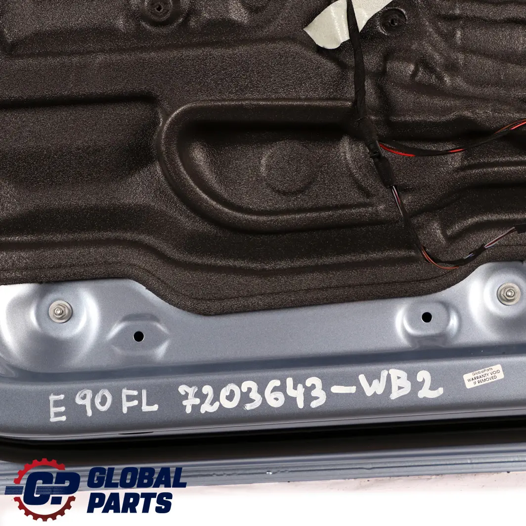 BMW 3 Series E90 E91 2 Door Front Left N/S Bluewater Blue Water Metallic - SKU 7203643-WB2 - Part number 7203643