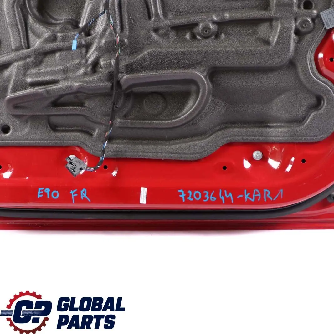 Door Front Right O/S Karmesinrot Crimson Red - A61 to BMW 3 Series E90 E91 1 with Part number 7203644 BMW 3 Series E90 E91 1 Door Front Right O/S Karmesinrot Crimson Red - A61 - SKU 7203644-KAR1 - Part number 7203644