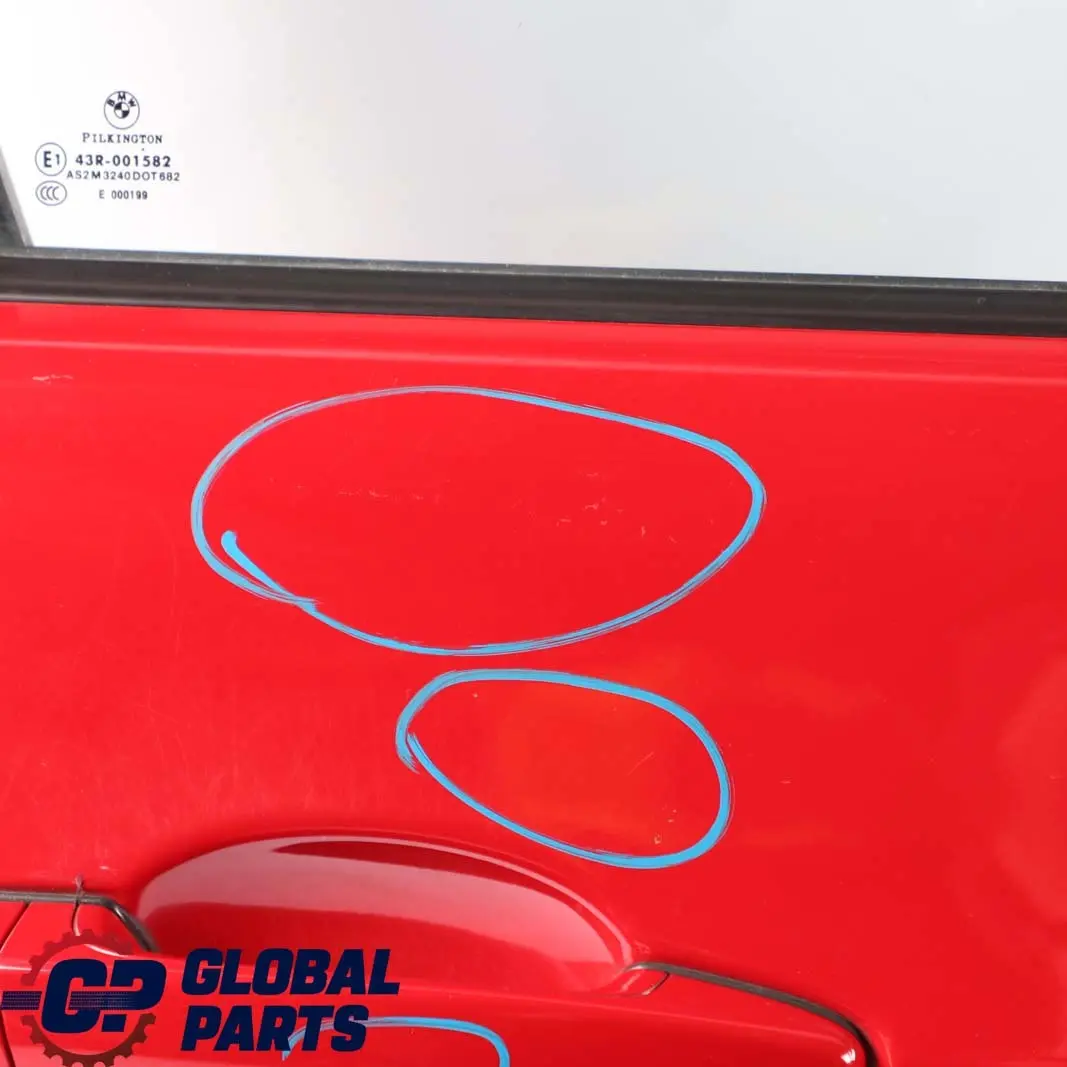 BMW 3 Series E90 E91 1 Door Front Right O/S Karmesinrot Crimson Red - A61 - SKU 7203644-KAR1 - Part number 7203644