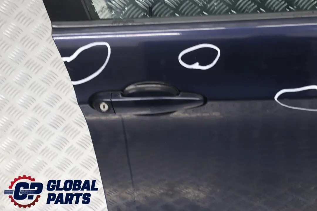 BMW 3 er E90 E91 LCI Beifahrer Tür vorne rechts Monacoblau Blau Metallic - SKU 7203644-MB1 - Teilenummer 7203644