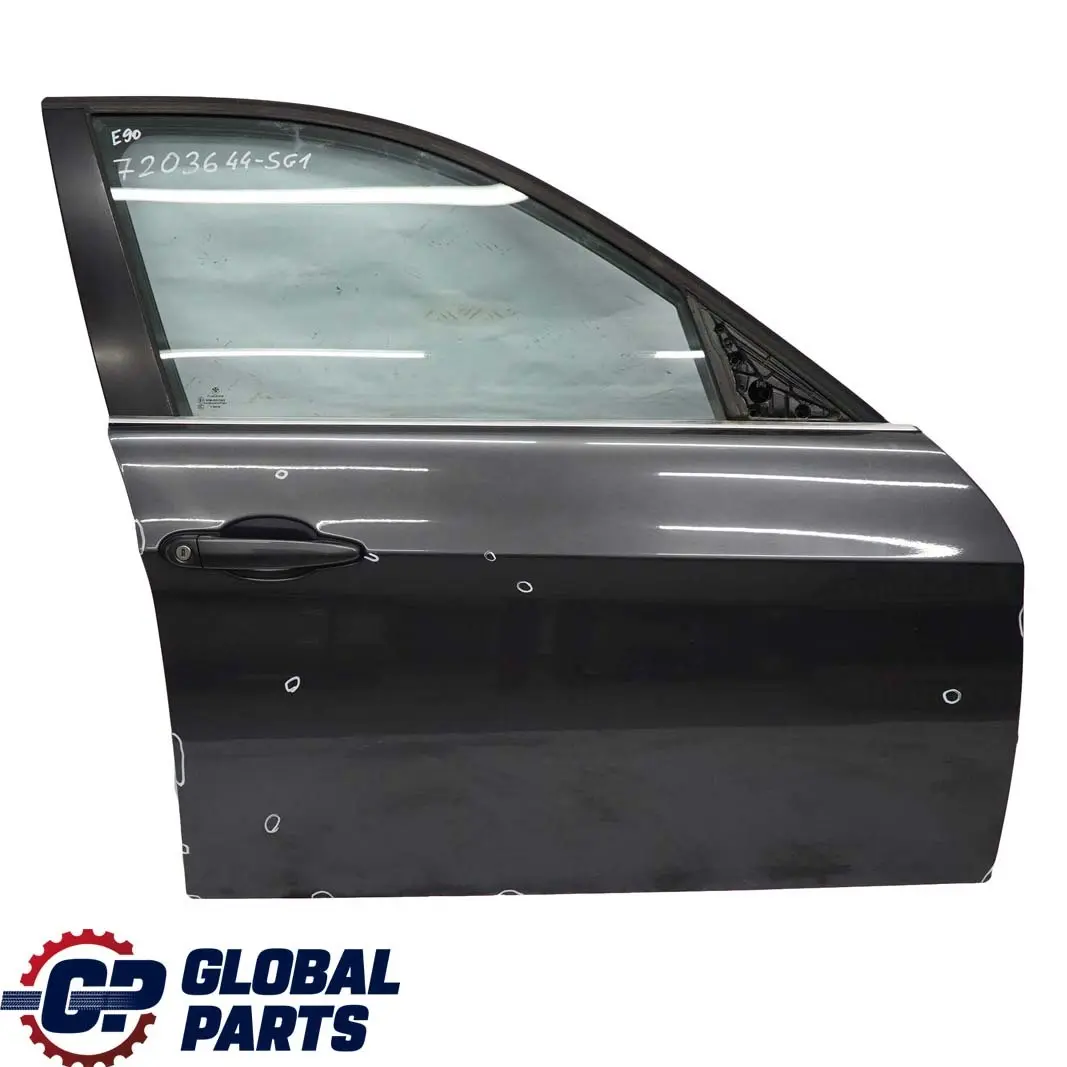 BMW E90 E91 Porta Anteriore Destra Frizzante Grafite Metallizzato - A22