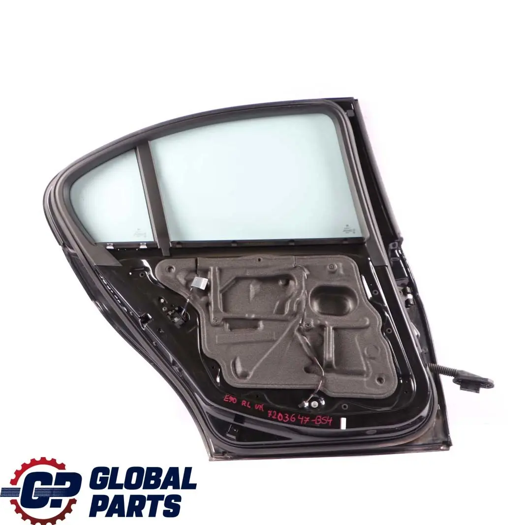 BMW 3 SERIES 4 E90 E90N Door Rear Left N/S Black Sapphire Metallic - 475 - SKU 7203647-BS4 - Part number 7203647