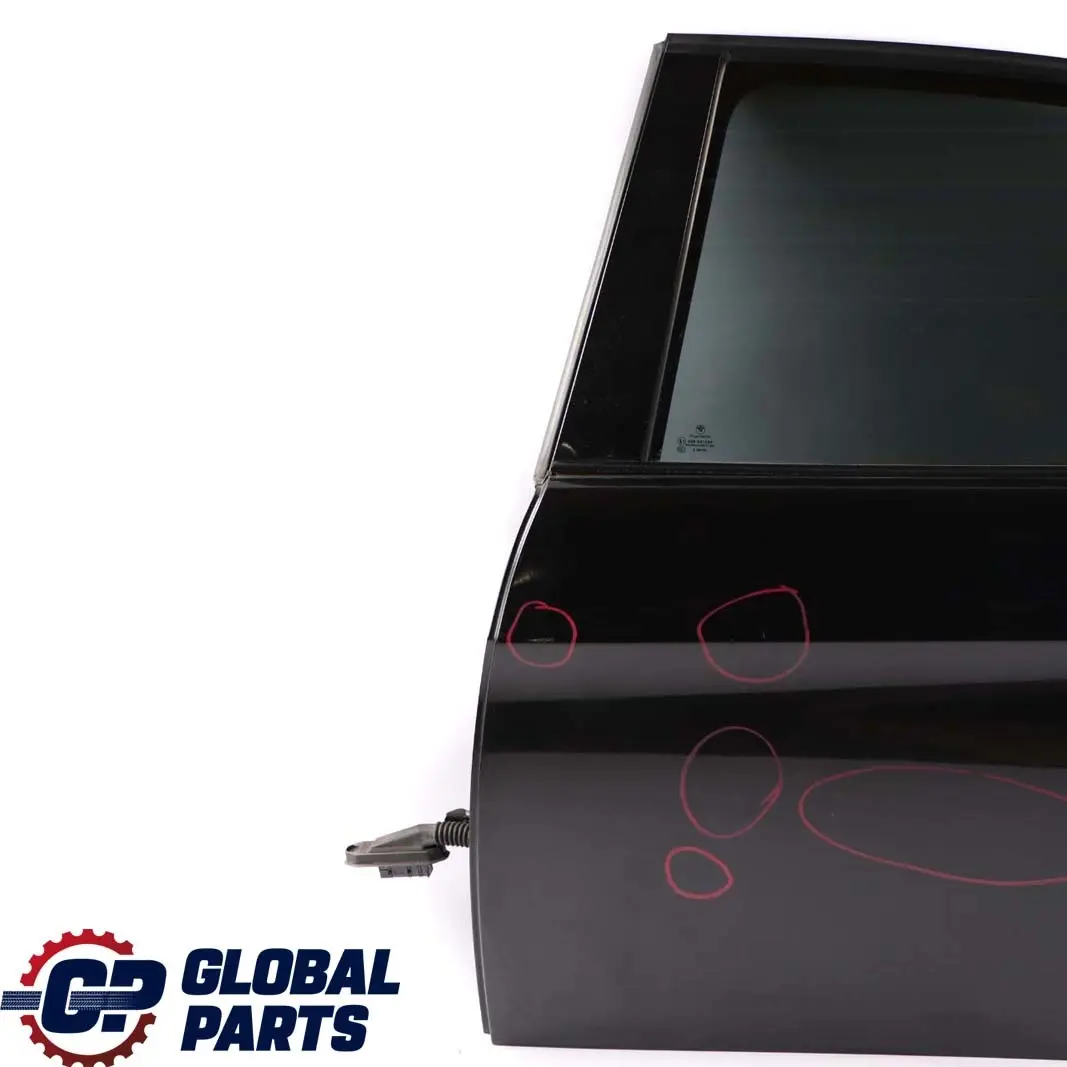 Door Rear Left N/S Black Sapphire Metallic - 475 to BMW 3 Series E90 Saloon 5 with Part number 7203647 BMW 3 Series E90 Saloon 5 Door Rear Left N/S Black Sapphire Metallic - 475 - SKU 7203647-BS5 - Part number 7203647