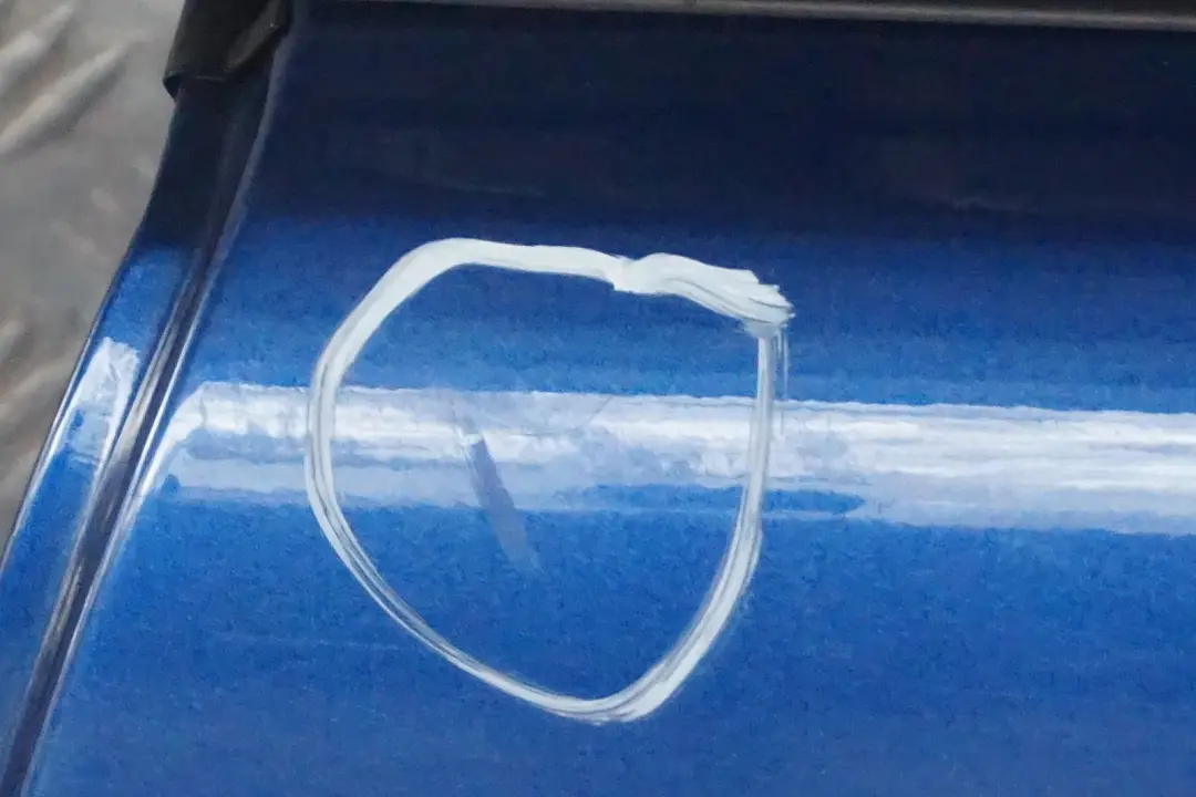 BMW 3 Series 6 E90 Door Rear Left N/S Montegoblau Montego Blau Blue - A51 - SKU 7203647-MTB6 - Part number 7203647