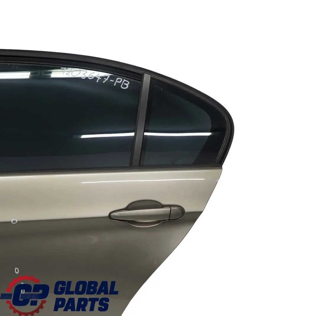 BMW 3 E90 Door Rear Left N/S Platinbronze Platinum Bronze Metallic - A53 - SKU 7203647-PB - Part number 7203647