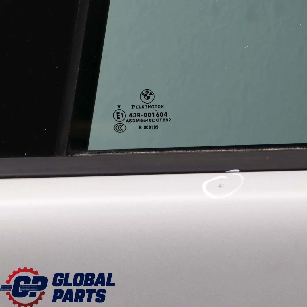 Door Rear Left N/S Titansilber Silver Silber Metallic to BMW 3 Series E90 Saloon with Part number 7203647 BMW 3 Series E90 Saloon Door Rear Left N/S Titansilber Silver Silber Metallic - SKU 7203647-TS - Part number 7203647