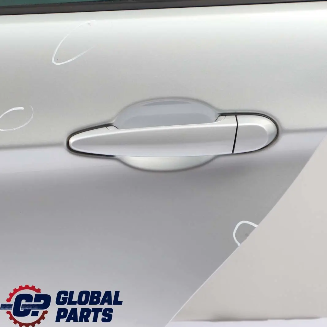 Door Rear Left N/S Titansilber Silver Silber Metallic to BMW 3 Series E90 Saloon with Part number 7203647 BMW 3 Series E90 Saloon Door Rear Left N/S Titansilber Silver Silber Metallic - SKU 7203647-TS - Part number 7203647