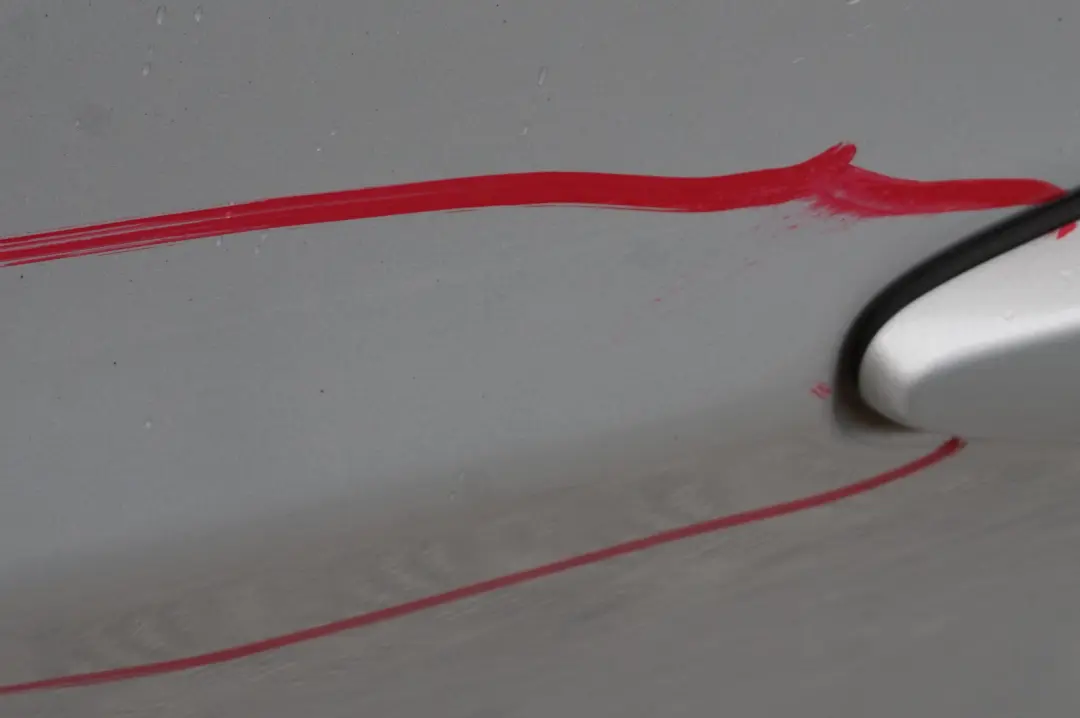 BMW 3 E90 Drzwi lewe tylne tył titansilber 354 - SKU 7203647-TS14 - Numer Części 7203647