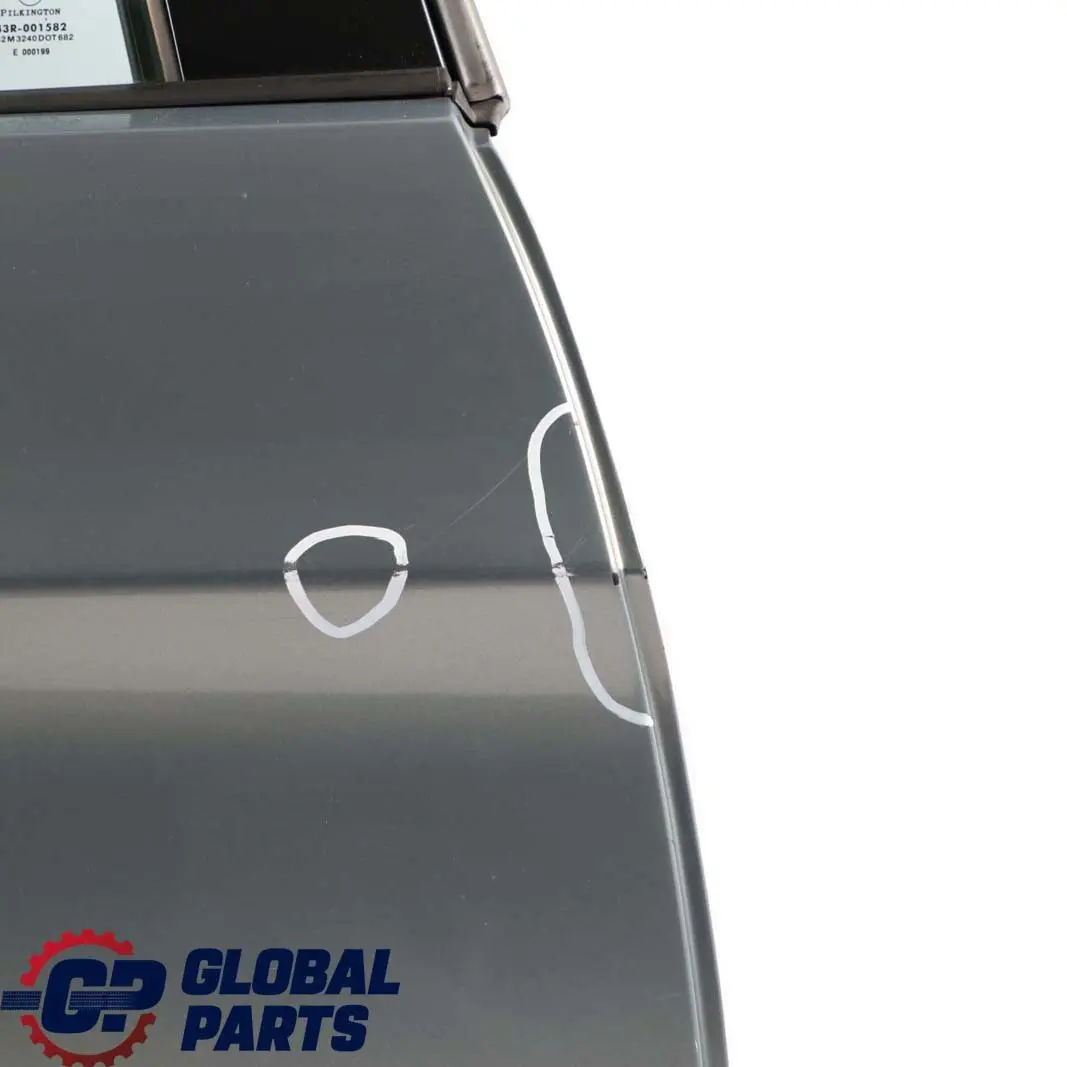 Door Rear Right O/S Arktis Arctic Metallic - A34 to BMW 3 Series E90 Saloon with Part number 7203648 BMW 3 Series E90 Saloon Door Rear Right O/S Arktis Arctic Metallic - A34 - SKU 7203648-AM - Part number 7203648