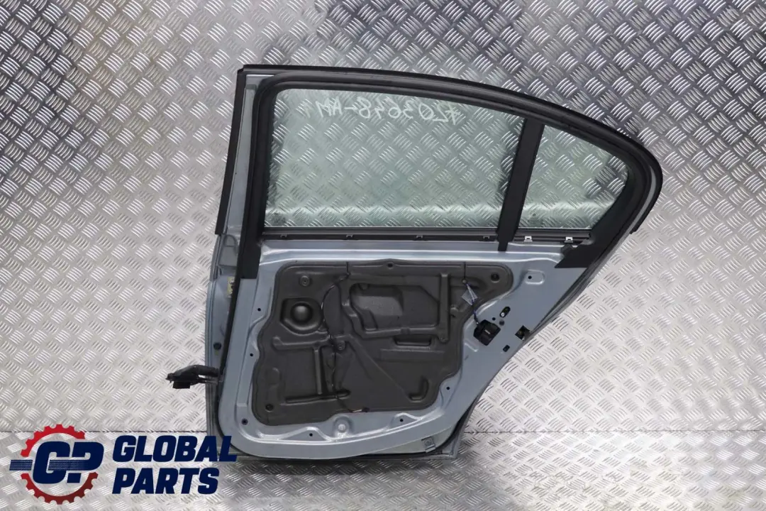 Door Rear Right O/S Arktis Arctic Metallic - A34 to BMW 3 Series E90 with Part number 7203648 BMW 3 Series E90 Door Rear Right O/S Arktis Arctic Metallic - A34 - SKU 7203648-AM1 - Part number 7203648