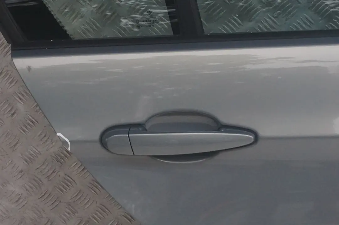 Door Rear Right O/S Arktis Metallic - A34 to BMW 3 SERIES 2 E90 E90N LCi with Part number 7203648 BMW 3 SERIES 2 E90 E90N LCi Door Rear Right O/S Arktis Metallic - A34 - SKU 7203648-AM2 - Part number 7203648