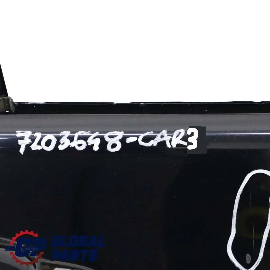 BMW E90 3 Puerta Trasera Derecha Carbonschwarz Negro Carbono - 416 - SKU 7203648-CAR3 - Número de pieza 7203648
