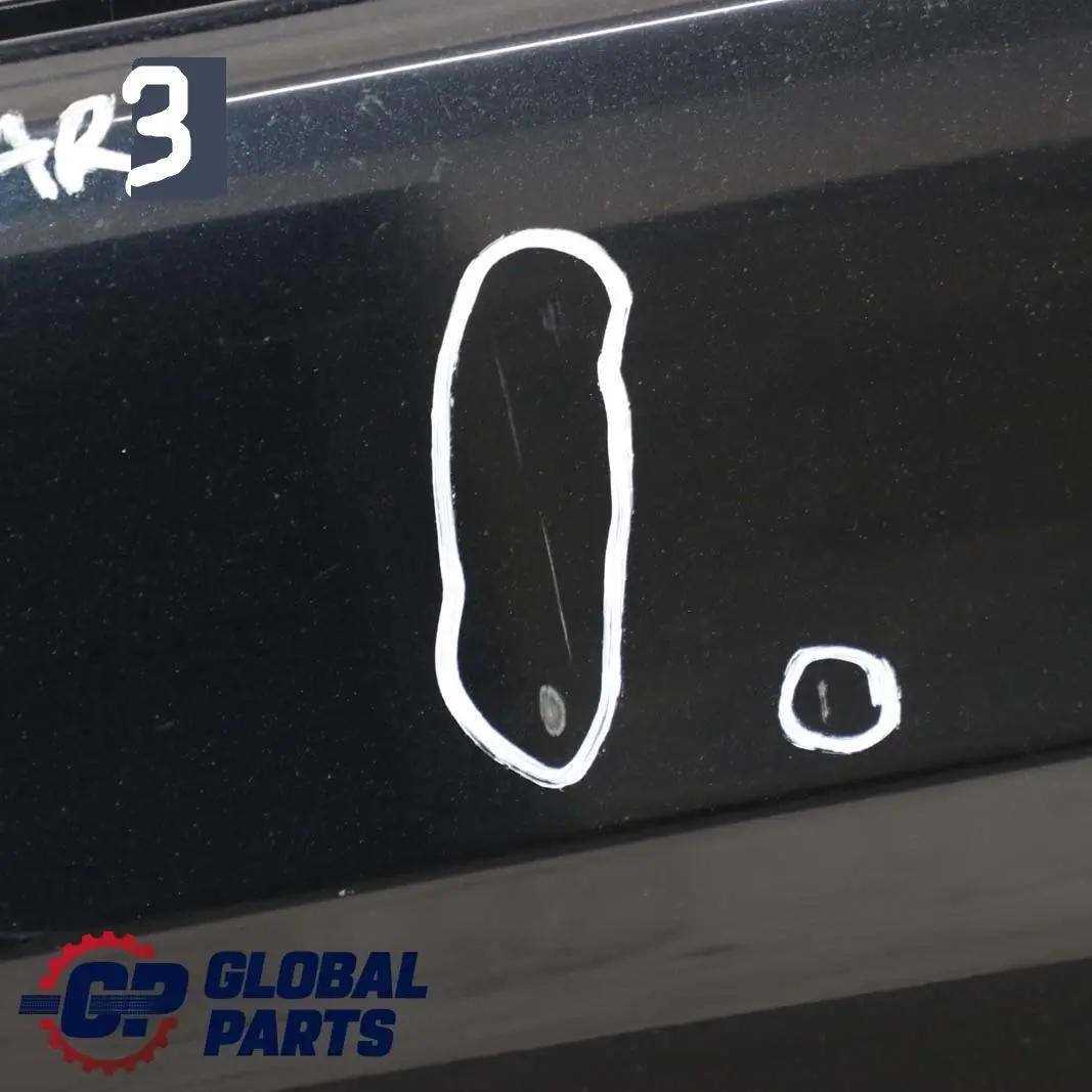BMW 3 Series E90 3 Door Rear Right O/S Carbonschwarz Carbon Black - 416 - SKU 7203648-CAR3 - Part number 7203648
