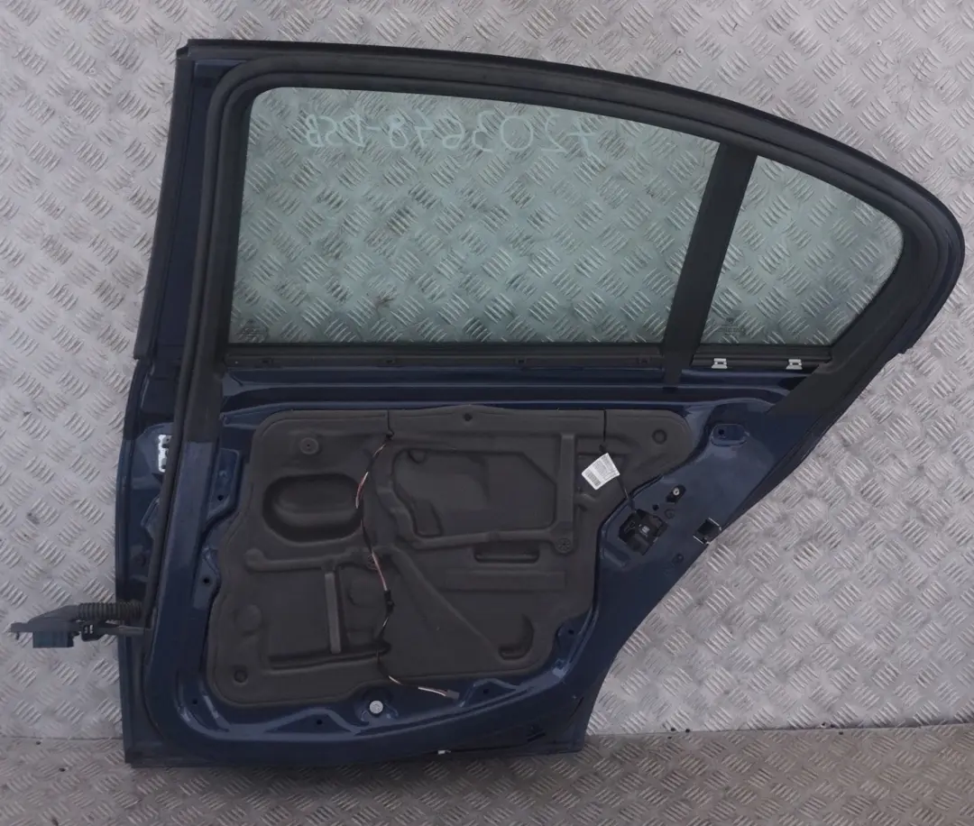 BMW 3 er E90 Tür Hinten Rechts Tiefseeblau Blau Metallic - A76 - SKU 7203648-DSB - Teilenummer 7203648
