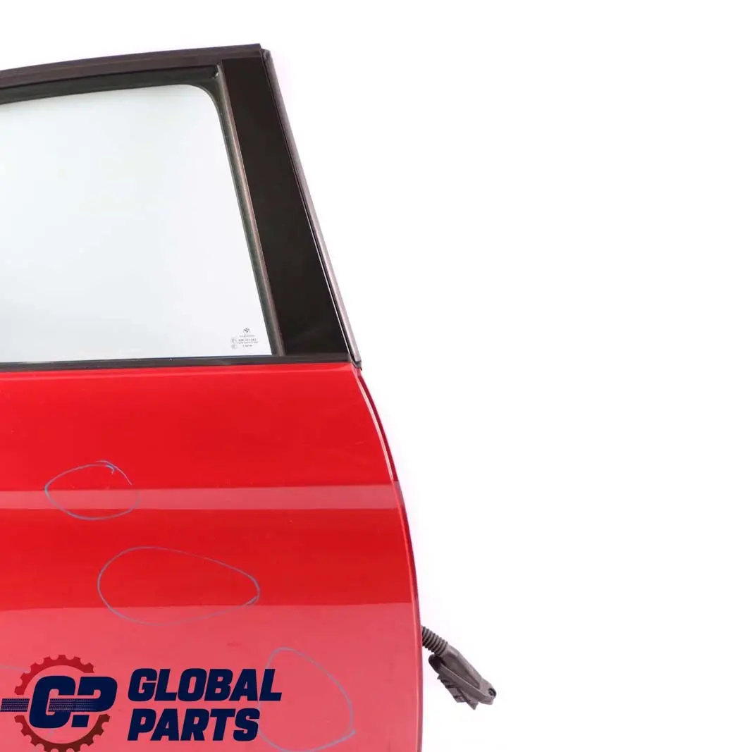Right Door O/S Karmesinrot Crimson Red - A61 to BMW 3 Series E90 Saloon 2 Rear with Part number 7203648 BMW 3 Series E90 Saloon 2 Rear Right Door O/S Karmesinrot Crimson Red - A61 - SKU 7203648-KAR2 - Part number 7203648