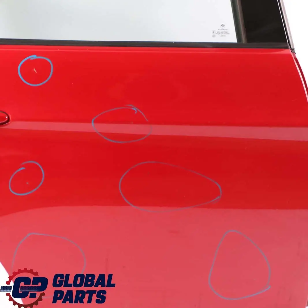 BMW 3 Series E90 Saloon 2 Rear Right Door O/S Karmesinrot Crimson Red - A61 - SKU 7203648-KAR2 - Part number 7203648