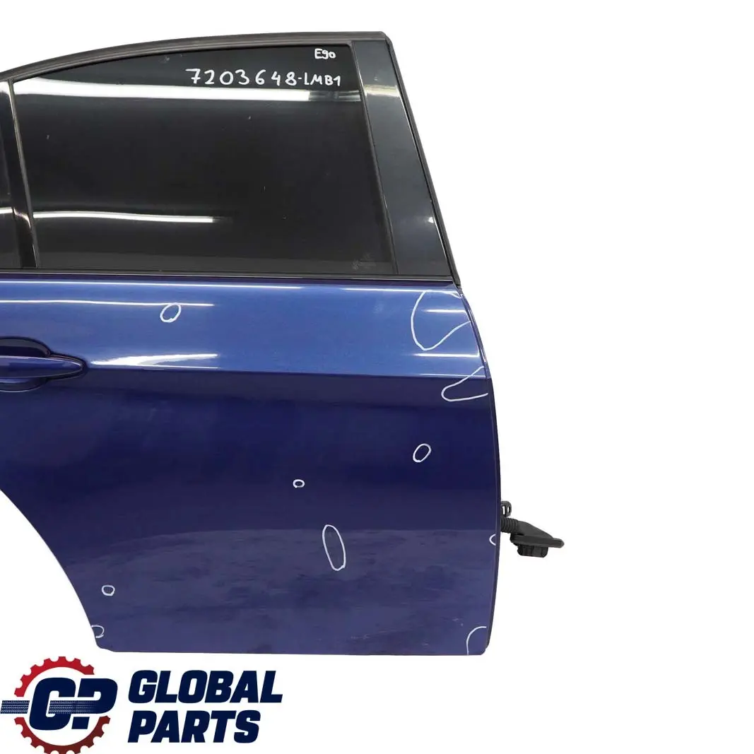 BMW E90 Portiera Posteriore Destra le Mans Blu Metallizzato - 381 - SKU 7203648-LMB1 - Numero di parte 7203648