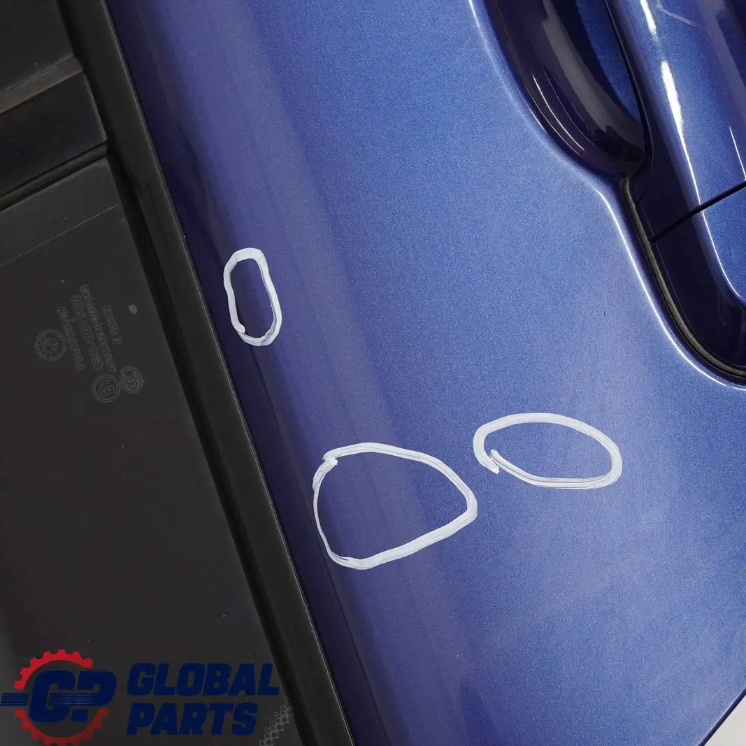 BMW 3 Reihe E90 Tür Hinten Rechts Le Mans Blau Metallic - 381 - SKU 7203648-LMB1 - Teilenummer 7203648