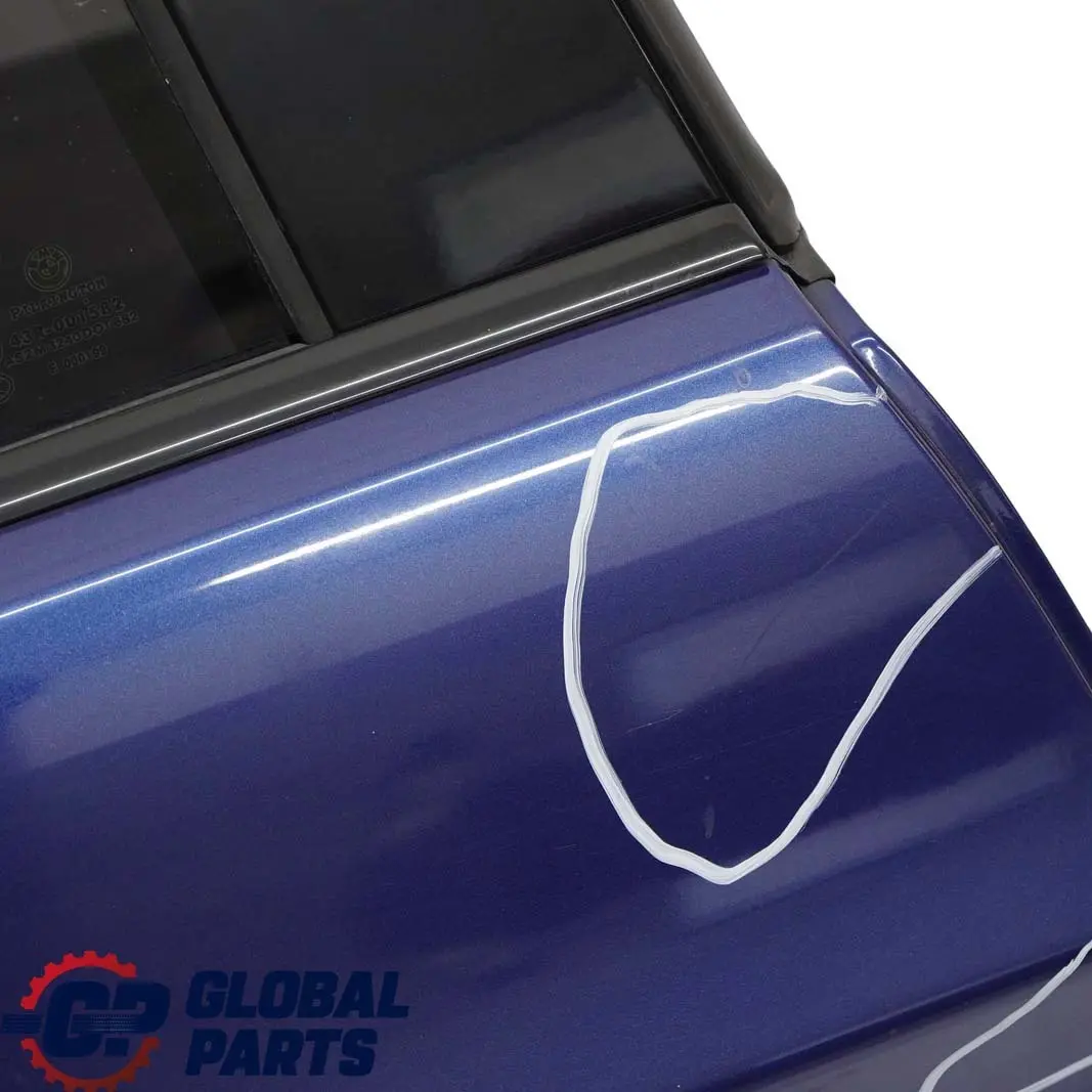 Door Rear Right O/S Le Mans Blue Metallic - 381 to BMW 3 Series E90 with Part number 7203648 BMW 3 Series E90 Door Rear Right O/S Le Mans Blue Metallic - 381 - SKU 7203648-LMB1 - Part number 7203648