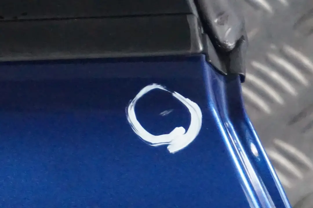 BMW 3 Series E90 Door Rear Right O/S Montegoblau Blue Blau Metallic A51 - SKU 7203648-MTB3 - Part number 7203648