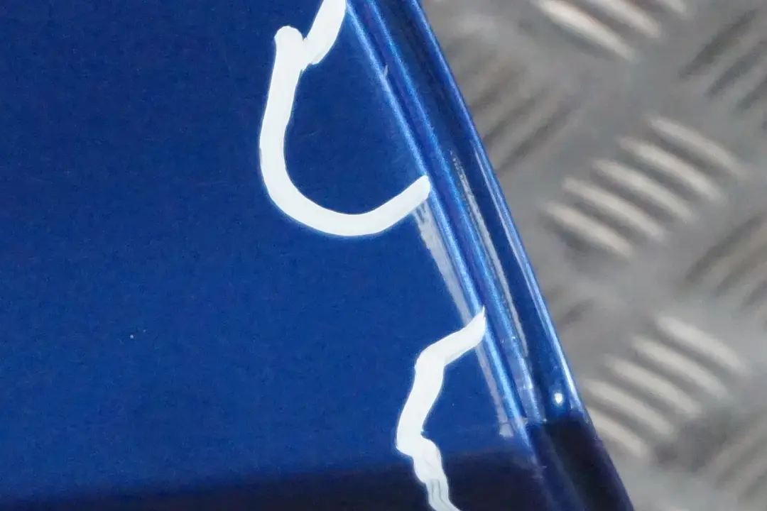 BMW 3 Series E90 Door Rear Right O/S Montegoblau Blue Blau Metallic A51 - SKU 7203648-MTB3 - Part number 7203648