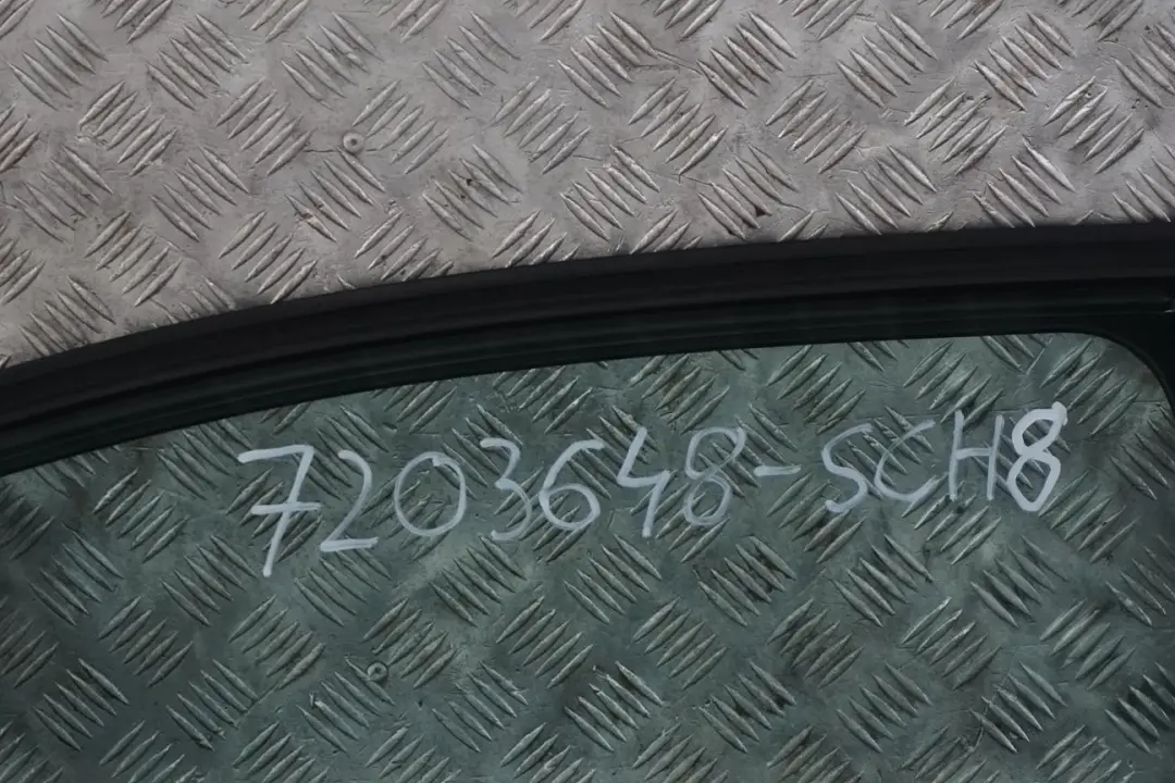 BMW 3 Reihe E90 E90N LCI Beifahrer Tür hinten rechts Schwarz 2 - SKU 7203648-SCH8 - Teilenummer 7203648