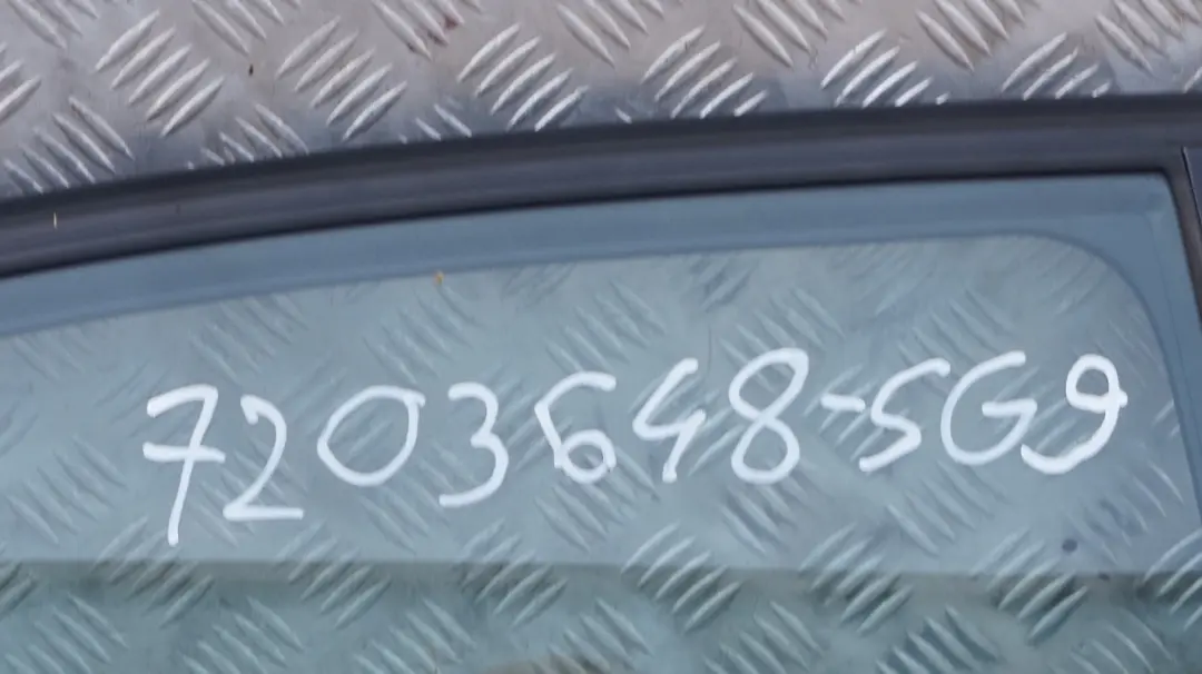BMW 3 SERIES 9 E90 E90N LCi Door rear right O/S Sparkling Graphite - A22 - SKU 7203648-SG9 - Part number 7203648