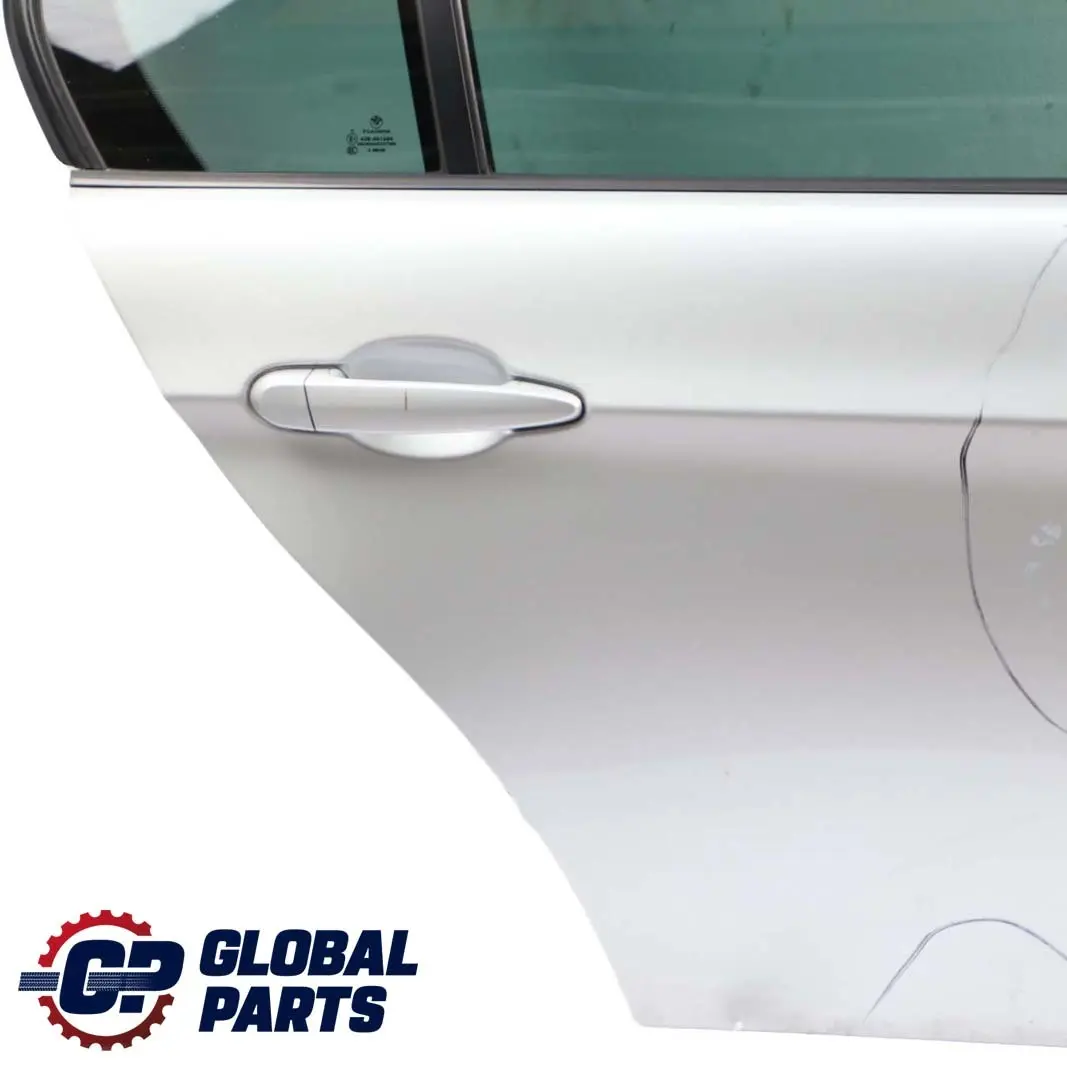 Door Rear Right O/S Titansilber Silver Silber - 354 to BMW 3 Series 3 E90 E90N LCI with Part number 7203648 BMW 3 Series 3 E90 E90N LCI Door Rear Right O/S Titansilber Silver Silber - 354 - SKU 7203648-TS3 - Part number 7203648