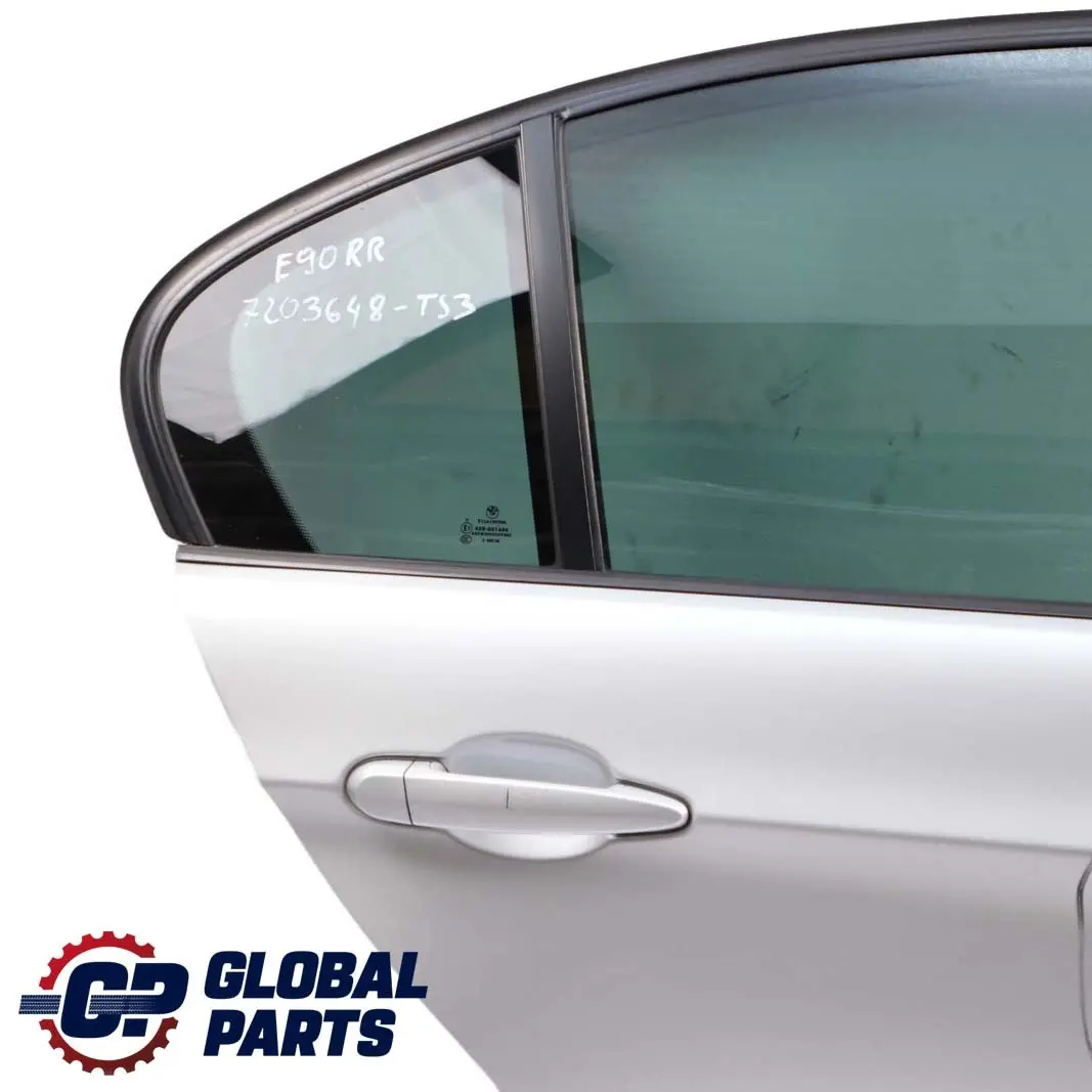 BMW 3 Series 3 E90 E90N LCI Door Rear Right O/S Titansilber Silver Silber - 354 - SKU 7203648-TS3 - Part number 7203648