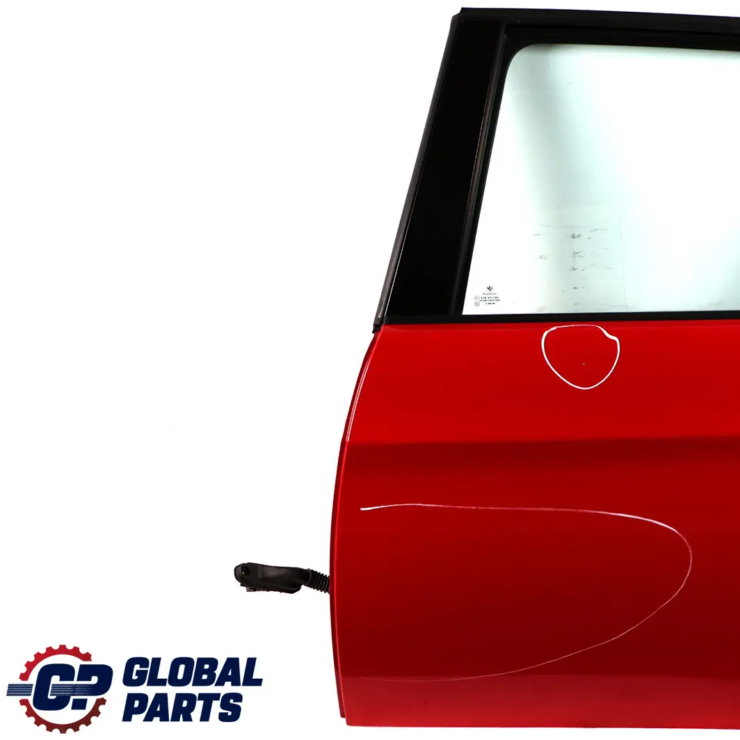Door Rear Left N/S Karmesinrot Crimson Red - A61 to BMW 3 Series E91 Touring 1 with Part number 7203675 BMW 3 Series E91 Touring 1 Door Rear Left N/S Karmesinrot Crimson Red - A61 - SKU 7203675-KAR1 - Part number 7203675