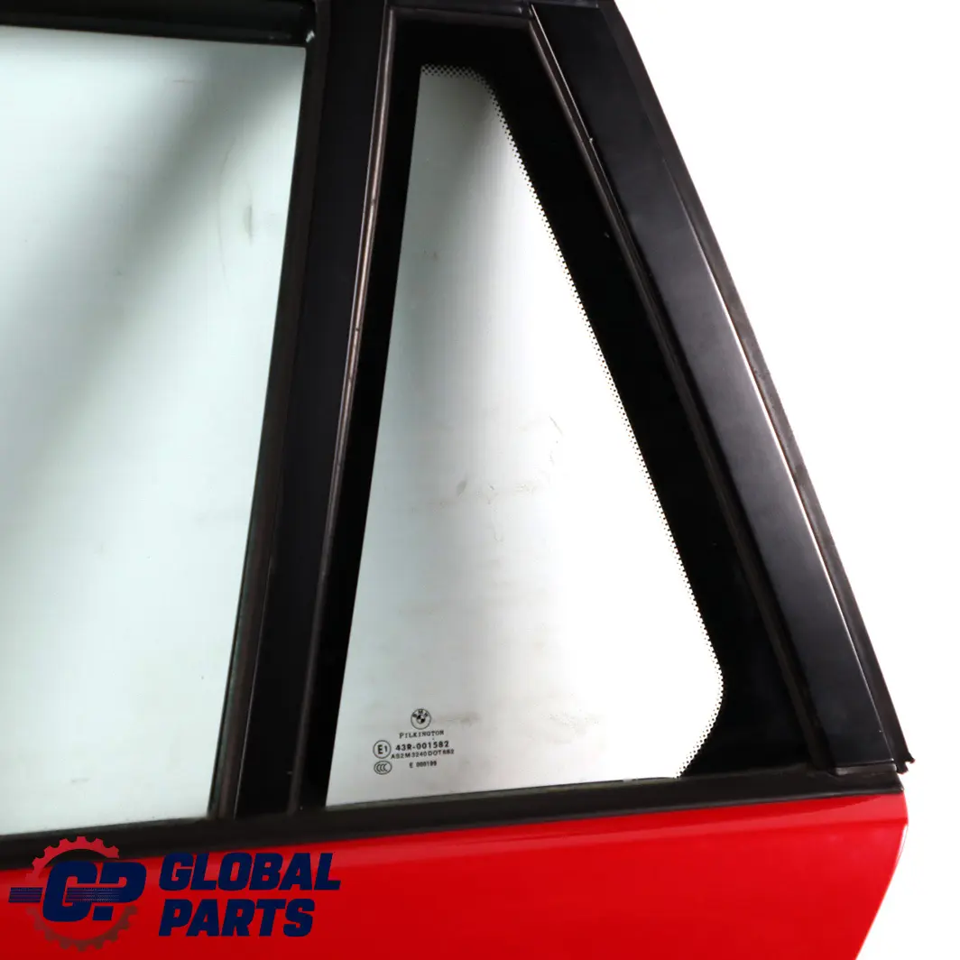 Door Rear Left N/S Karmesinrot Crimson Red - A61 to BMW 3 Series E91 Touring 1 with Part number 7203675 BMW 3 Series E91 Touring 1 Door Rear Left N/S Karmesinrot Crimson Red - A61 - SKU 7203675-KAR1 - Part number 7203675