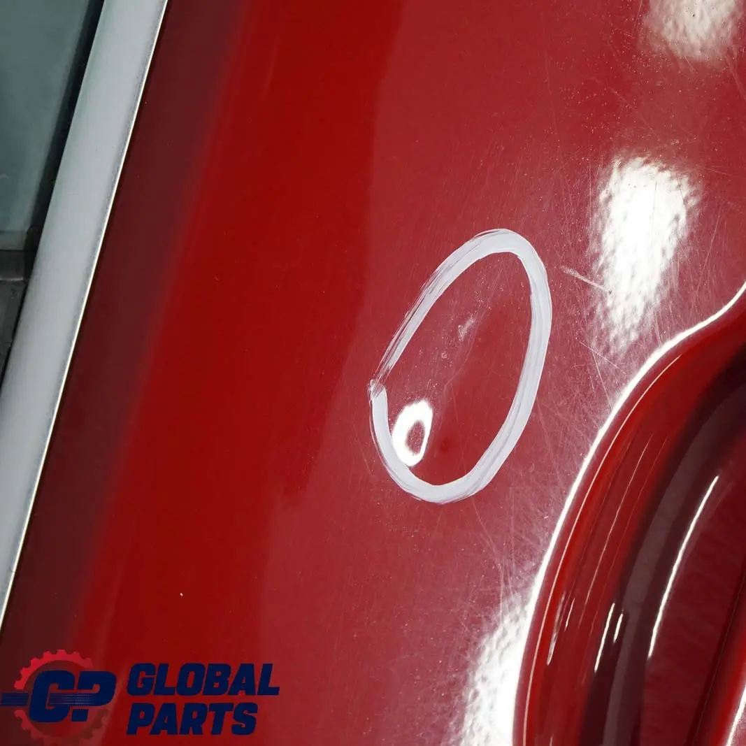 BMW E91 Touring Wagon Porta Posteriore Destra Rosso Giappone Rosso - 438 - SKU 7203676-JR - Numero di parte 7203676