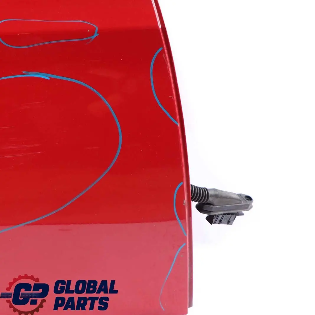 Door Rear Right O/S Karmesinrot Crimson Red - A61 to BMW 3 Series E91 Touring with Part number 7203676 BMW 3 Series E91 Touring Door Rear Right O/S Karmesinrot Crimson Red - A61 - SKU 7203676-KAR - Part number 7203676